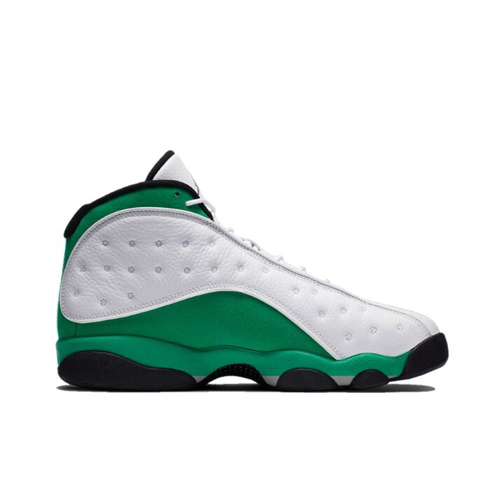 Jordan Air Jordan 13 retro “lucky green” 拼接 高帮 篮球鞋 男女同款 翠绿冷白 DB6537-113