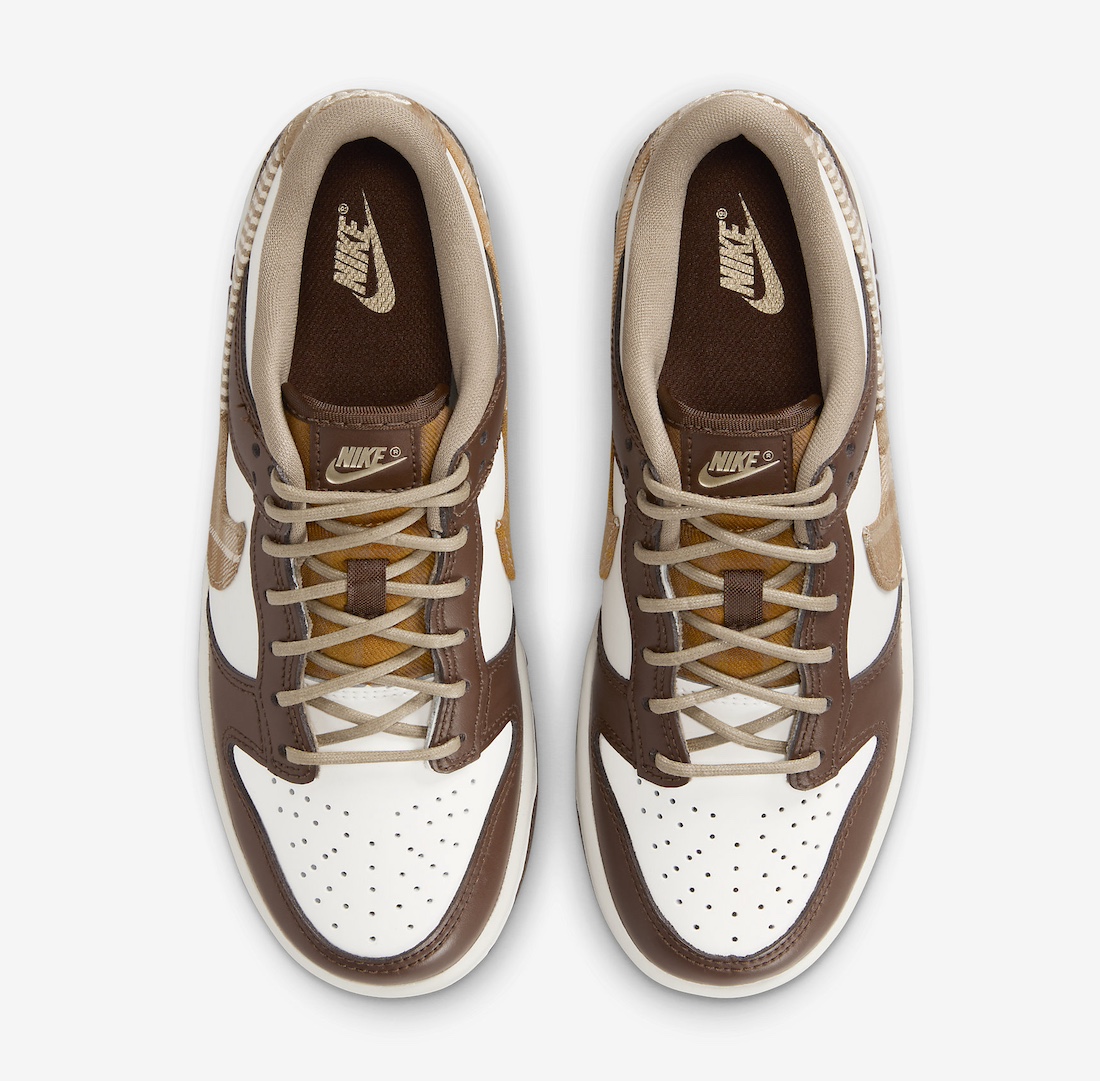 Nike, GS, FV3653-191, Dunk Low, Dunk, Brown Plaid - 美拉德推出全新穿搭选择！Dunk Low将于下月推出全新配色！