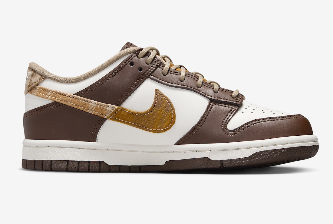 Nike, GS, FV3653-191, Dunk Low, Dunk, Brown Plaid - 美拉德推出全新穿搭选择！Dunk Low将于下月推出全新配色！