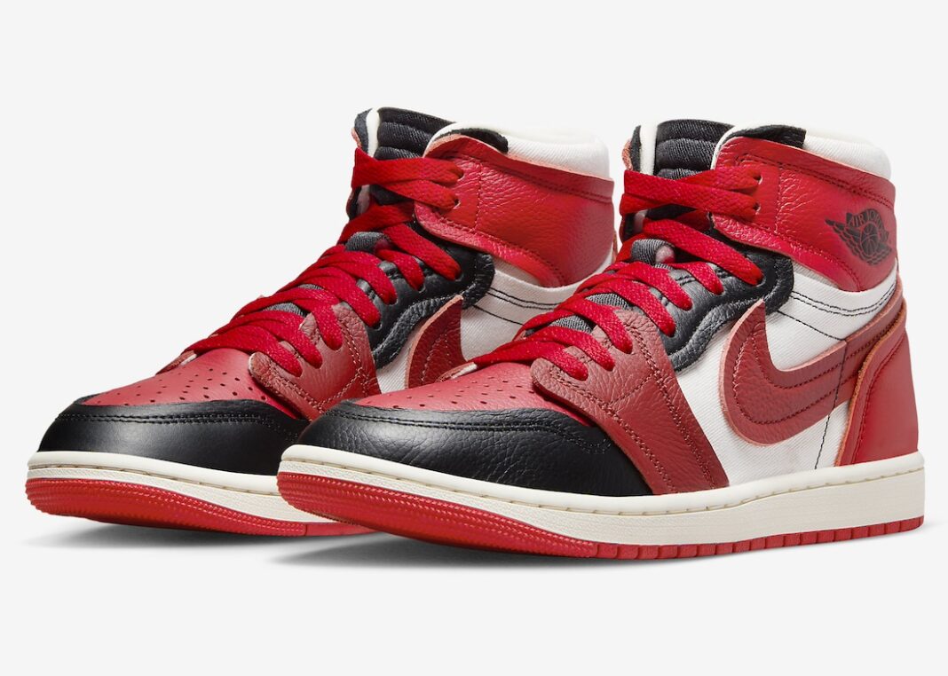 Jordan, Air Jordan 1 MM High, Air Jordan 1, Air Jordan - 2024年春季即将发售的Air Jordan 1 MM High "Sport Red"