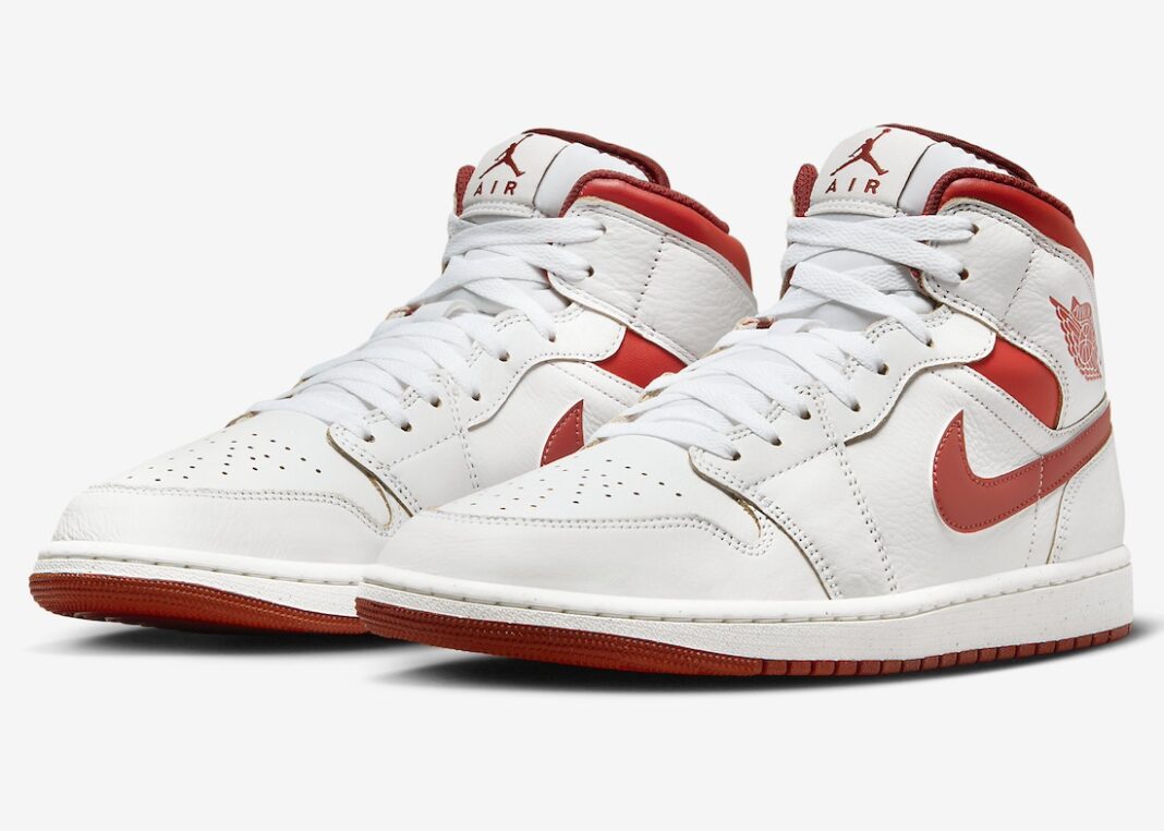 UA, Jordan, Air Jordan 1 Mid, Air Jordan 1, Air Jordan - Air Jordan 1 Mid SE “Dune Red” Releases February 2024