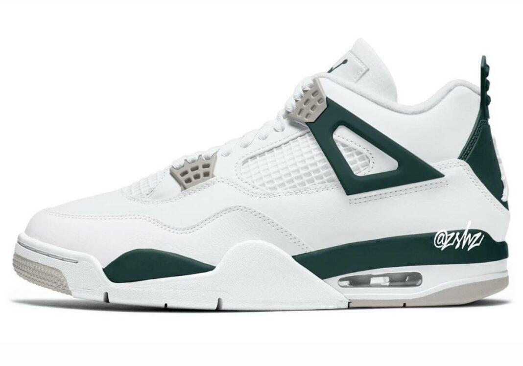 运动鞋, Jordan, Air Jordan 4, Air Jordan - Air Jordan 4 “Oxidized Green” Releases May 2024