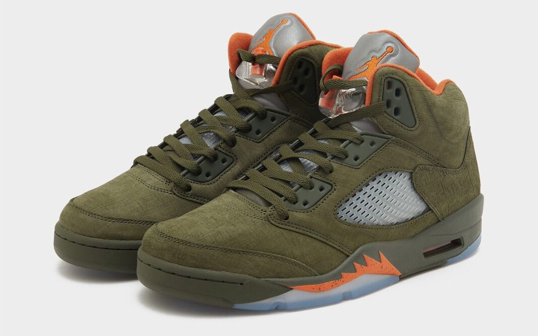 Olive, Jordan, Air Jordan 5 Olive, Air Jordan 5, Air Jordan 4, Air Jordan - 品牌时尚Air Jordan 5“Olive”将于2024年三月回归