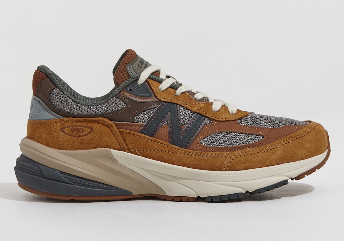 运动鞋, New Balance 990v6, New Balance, CONVERSE, Carhartt - 卡哈特 WIP x New Balance 990v6将于10月20日发布