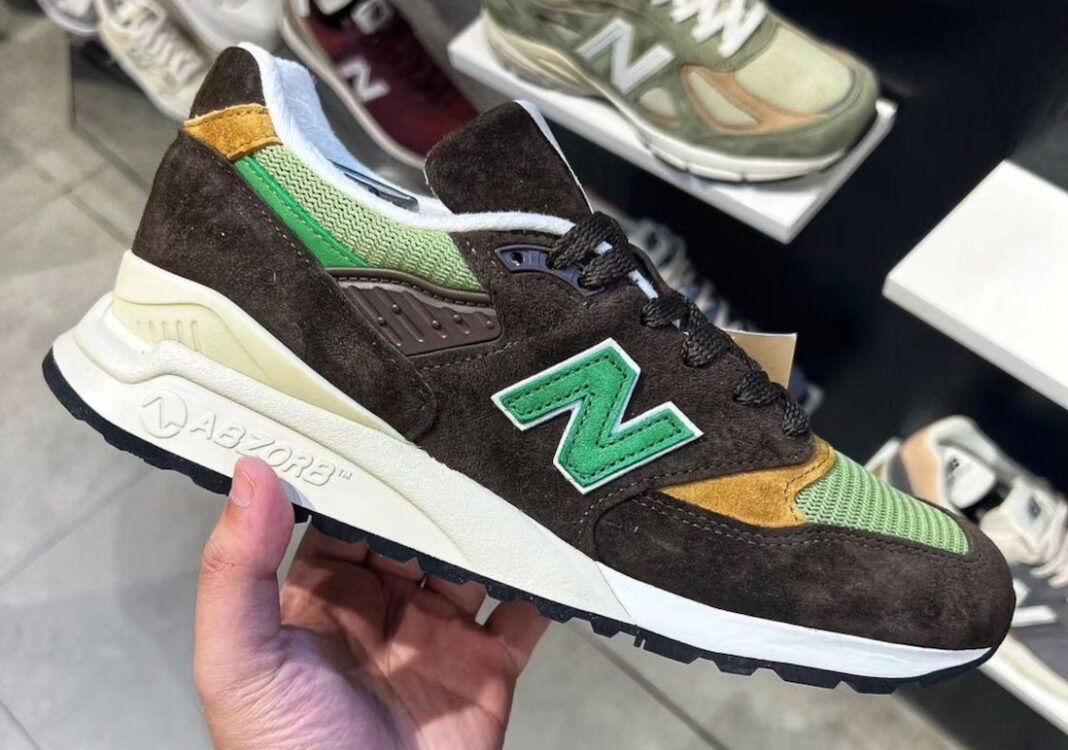 运动鞋, New Balance 998, New Balance - 美国制造的新百伦998“棕/绿”款加入Teddy Santis的第四季系列