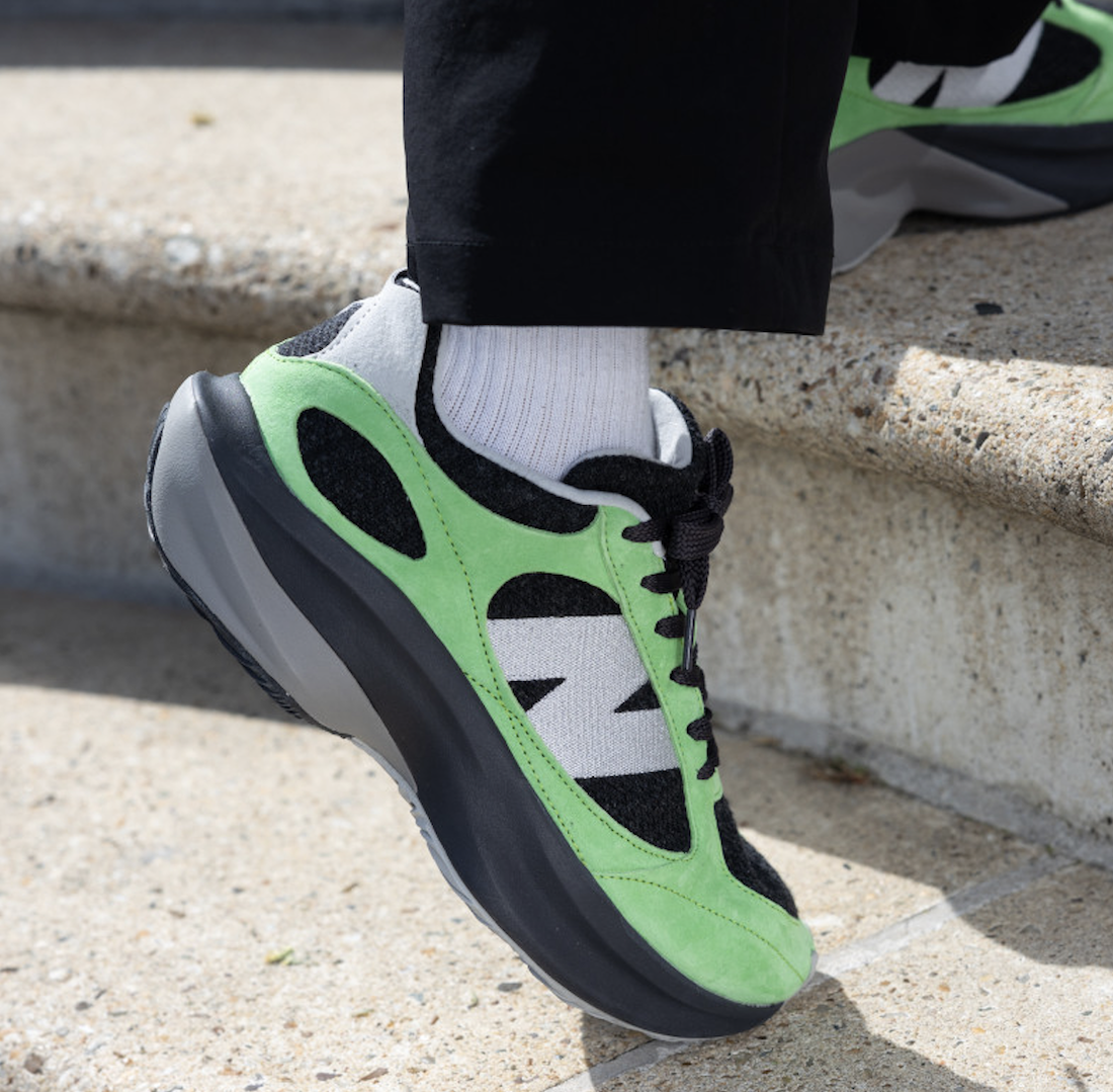 运动鞋, 跑鞋, New Balance Warped Runner, New Balance - 10月18日上市：New Balance扭曲跑鞋&#8220;绿/黑&#8221;