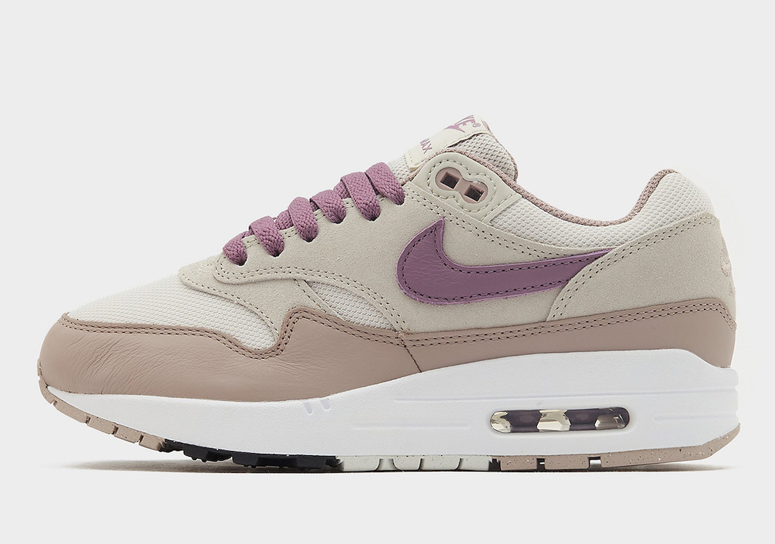 运动鞋, Nike Sportswear, Nike Air Max 1, Nike, Air Max 1 - 2023年11月发布的Nike Air Max 1 SC "Violet Dust"