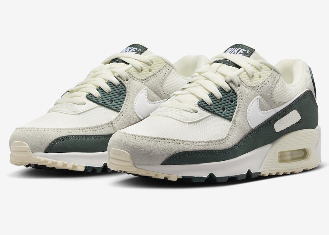 Nike Air Max 90, Nike, Air Max 90 - 2024年春季发布耐克（Nike）Air Max 90 “Vintage Green”