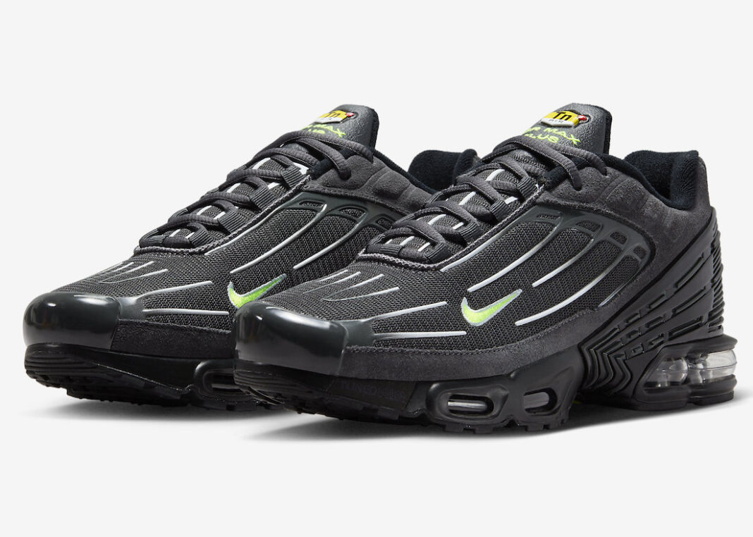 Volt, Nike Air Max Plus III, Nike Air Max Plus 3, Nike Air Max Plus, Air Max Plus - 现已上市：Nike Air Max Plus 3 "Anthracite/Volt"