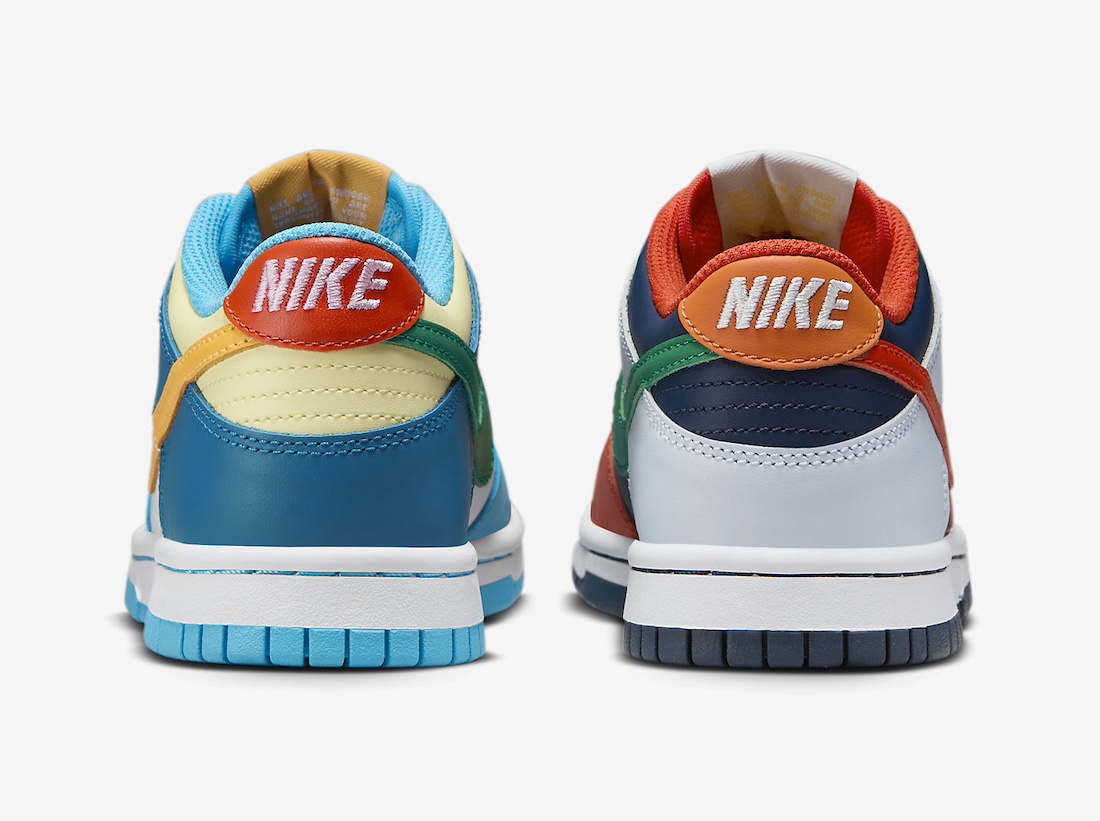 运动鞋, 耐克运动鞋, Nike Dunk Low GS, Nike Dunk Low - Nike Dunk Low GS “What The”于2023年11月发布