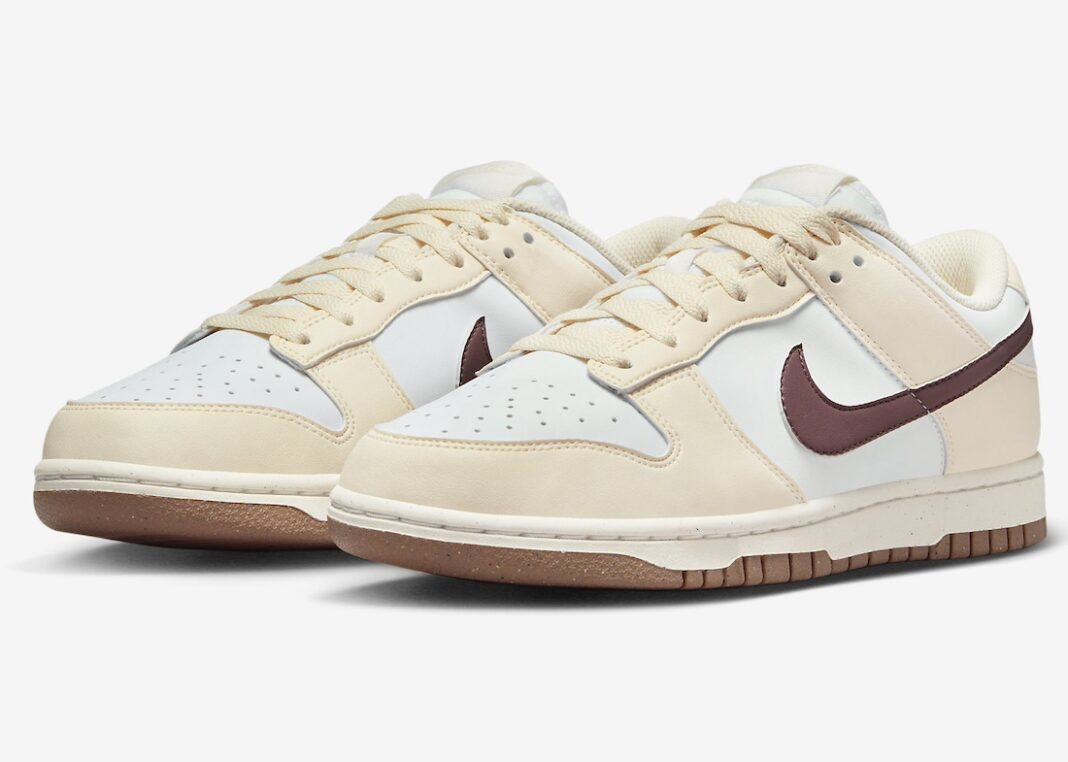 运动鞋, Nike Dunk Low Next Nature, Nike Dunk Low, Nike, Dunk Low, Dunk - 2024年春季推出的Nike Dunk Low Next Nature "Coconut Milk/Smokey Mauve"