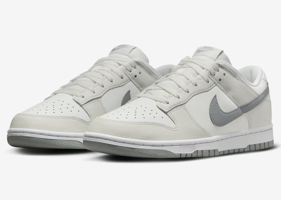 服装, Nike Dunk Low, Nike, Dunk Low, Dunk - 2024年春季发布英文品牌和型号为Nike Dunk Low "Summit White/Light Smoke Grey"的款式