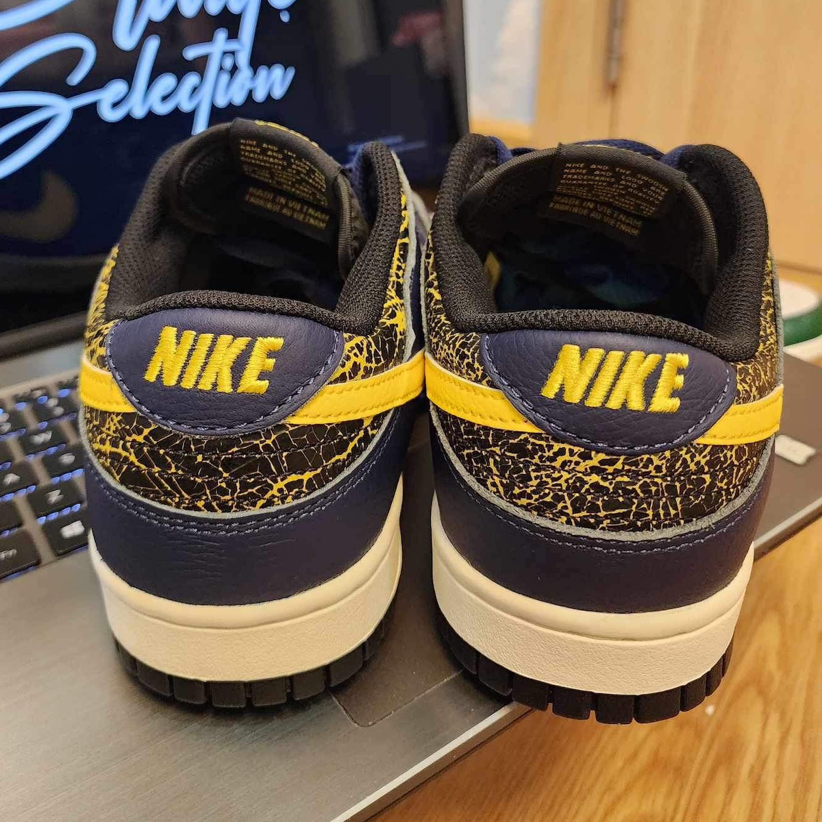 运动鞋, 篮球鞋, 球鞋, Nike Dunk Low - 2024年将发布耐克Dunk Low Vintage “Michigan”运动鞋