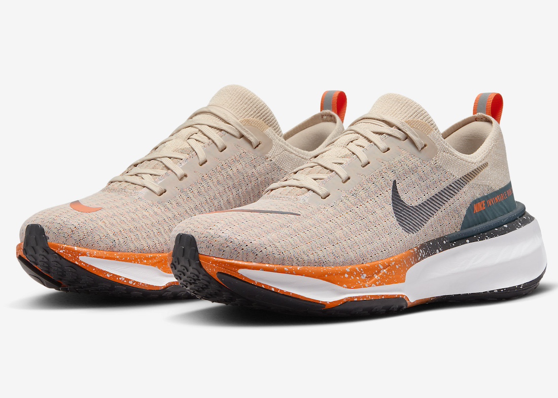 运动鞋, ZOOMX, PE, Nike ZoomX Invincible Run, Nike - 10月26日发布 Nike Invincible Run 3 "Oatmeal"