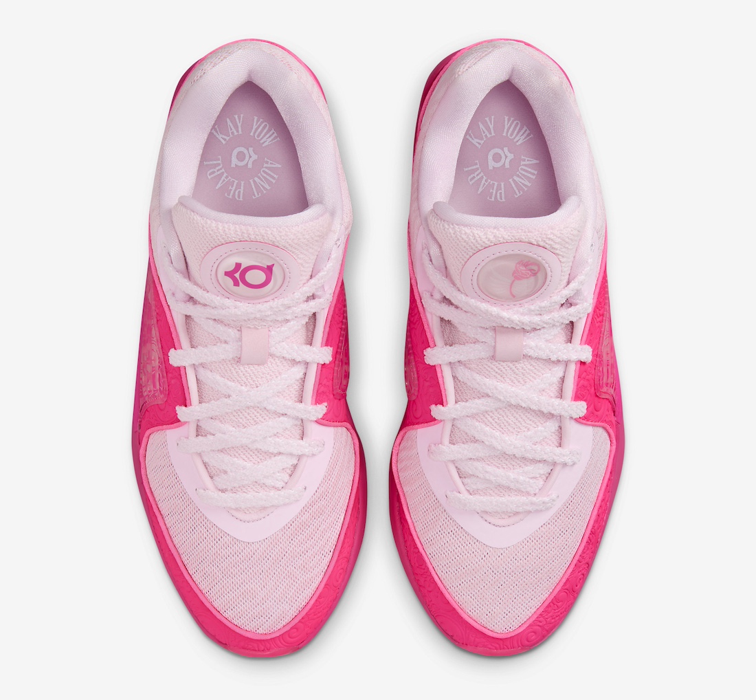 运动鞋, PE, Nike KD 16, Nike, KD - 10月27日发布：Nike KD 16 “Aunt Pearl”