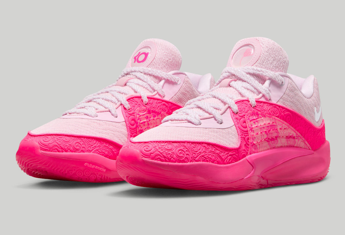 运动鞋, PE, Nike KD 16, Nike, KD - 10月27日发布：Nike KD 16 “Aunt Pearl”