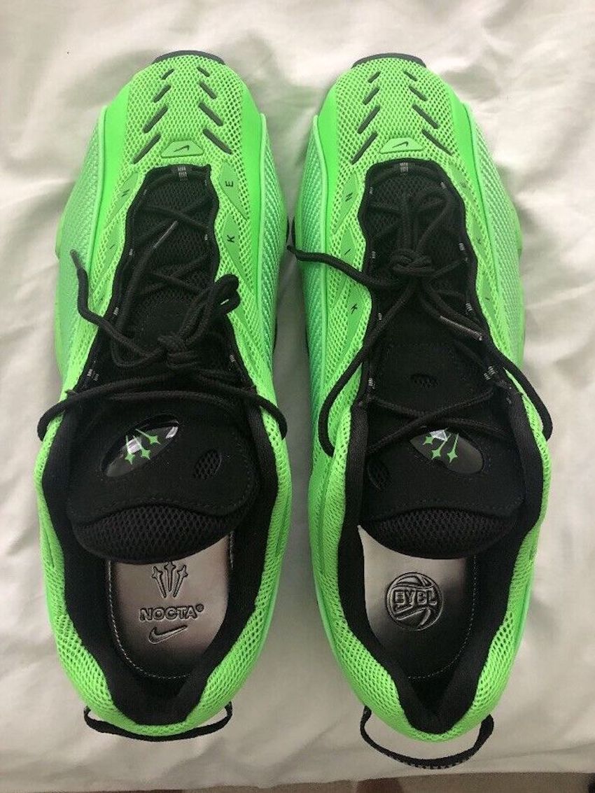 运动鞋, NOCTA, Nike NOCTA Glide, Nike - 耐克NOCTA Glide “Green Strike” 正面照片现已曝光