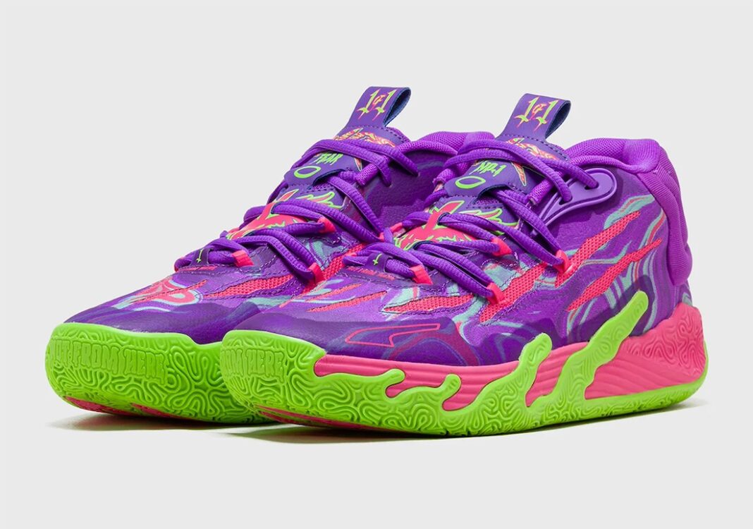 运动鞋, PUMA MB.03, PUMA, PE - LaMelo Ball’s PUMA MB.03 “Toxic” Releases October 20th