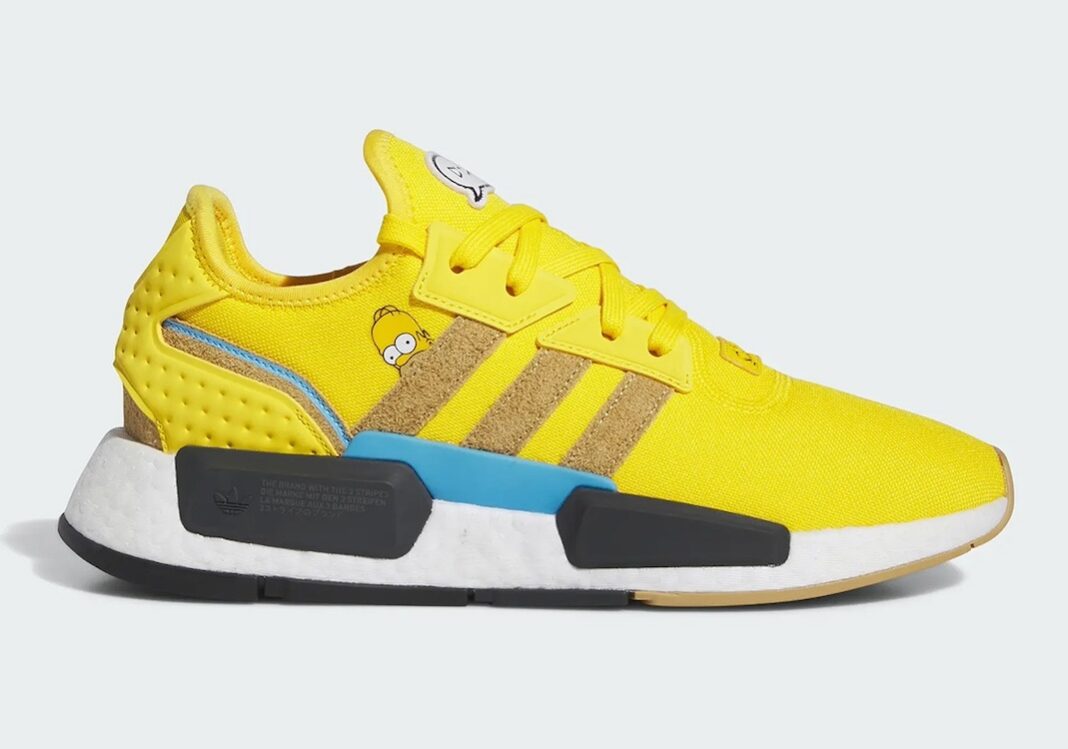 阿迪, 运动鞋, The Simpsons, adidas NMD G1, adidas NMD, adidas - 阿迪达斯与辛普森一家合作款NMD G1 “Homer Simpson”于2023年11月发售