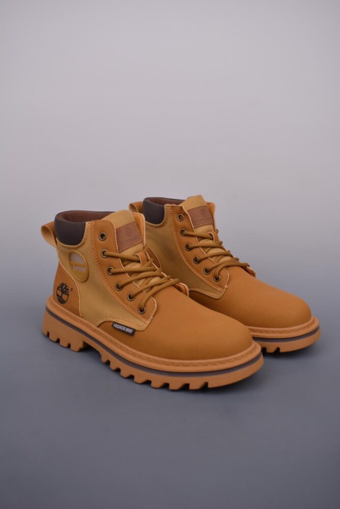 Timberland - Timberland 经典款大黄靴 高帮靴 胎牛皮防水 灰色 货号：QT1234 尺码：39 40 41 42 43 44