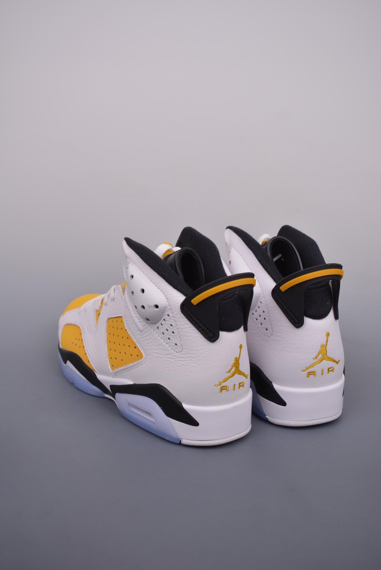 运动鞋, 篮球鞋, 球鞋, 服装, Yellow Ochre - Air Jordan AJ6 "Yellow Ochre" 白黄 高帮篮球鞋 货号: CT8529 170GF