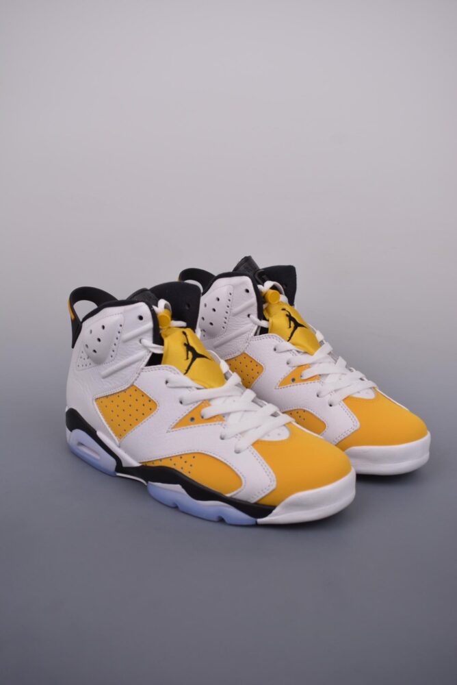 运动鞋, 篮球鞋, 球鞋, 服装, Yellow Ochre - Air Jordan AJ6 "Yellow Ochre" 白黄 高帮篮球鞋 货号: CT8529 170GF