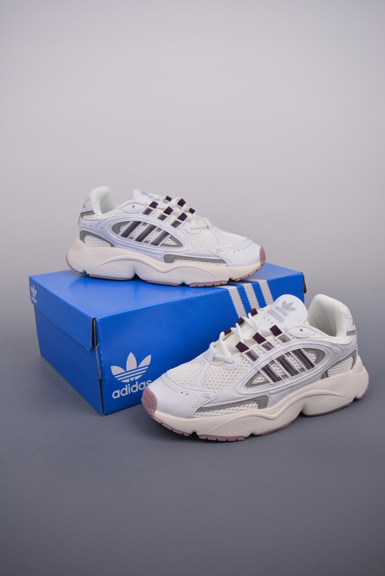 老爹鞋, 篮球鞋, 球鞋, adidas Originals, adidas - adidas originals Ozmillen 复古老爹鞋 高帮篮球鞋 官方货号: IF4017MK