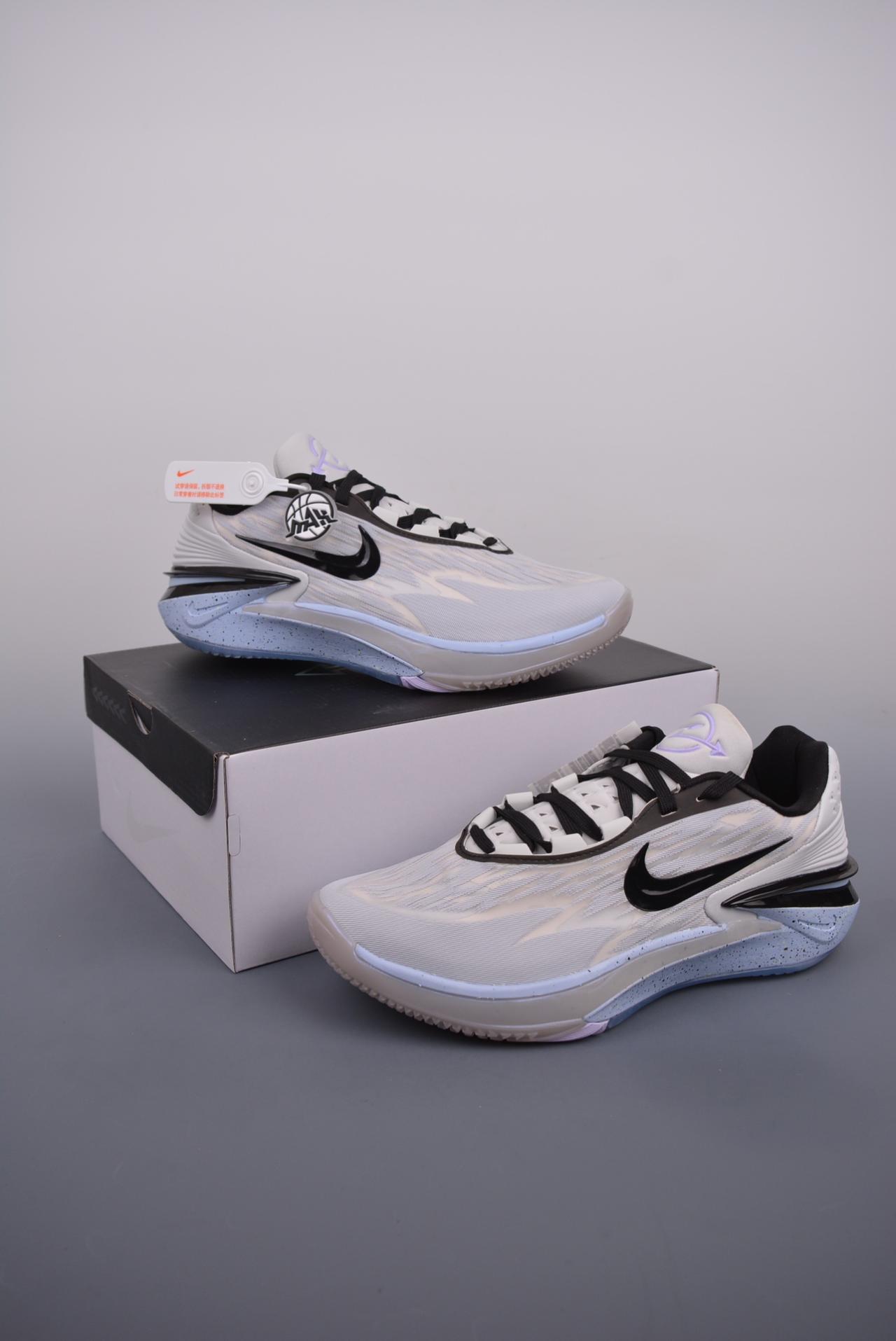 运动鞋, 篮球鞋, 球鞋, Nike - NIKE Air ZOOM G.T CUT 2代 灭世纯原版本 高帮篮球鞋 浅蓝色 货号: DJ6015 005