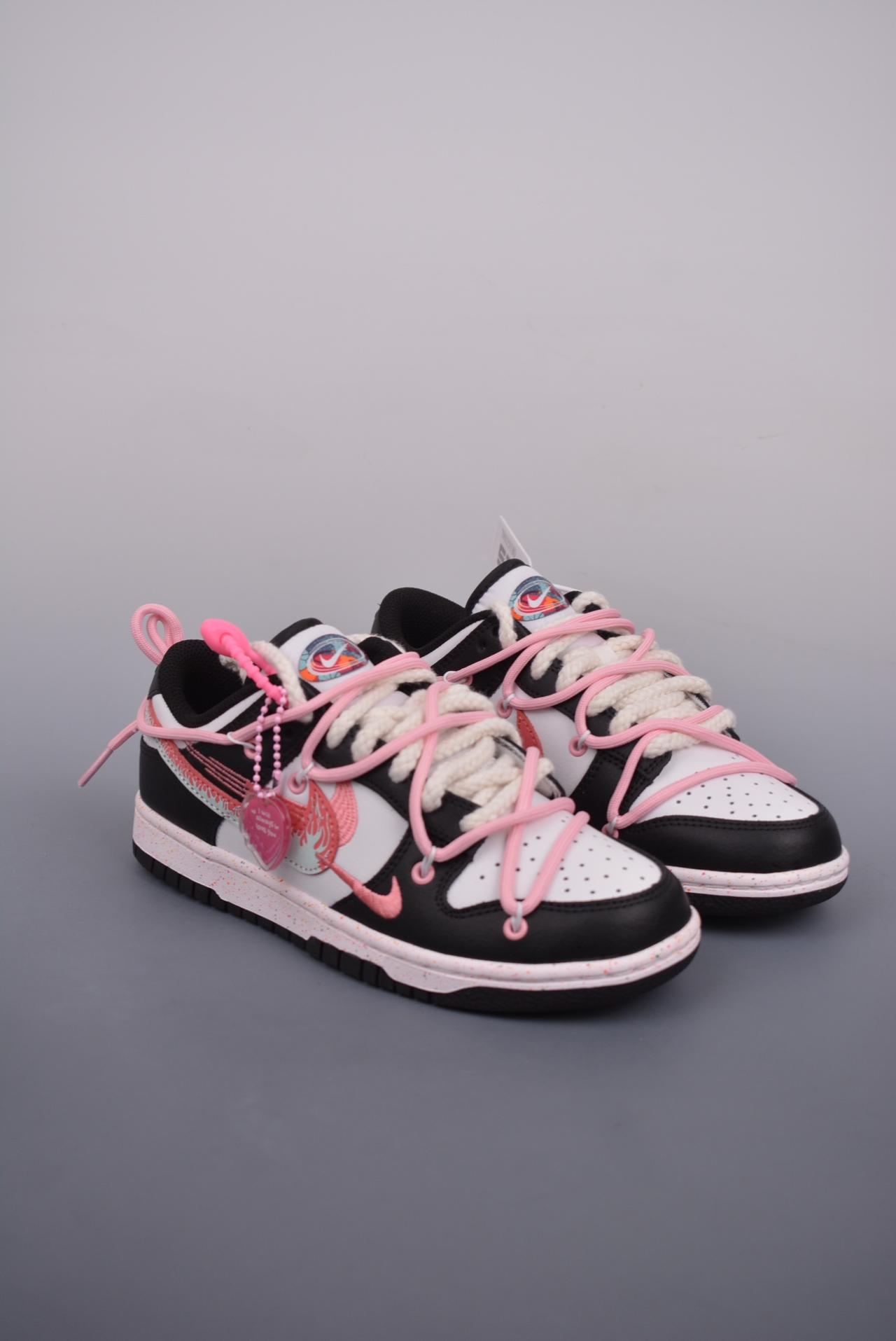 解构, SB Dunk Low, Nike SB Dunk Low, Nike, Dunk Low, Dunk - Nike SB Dunk Low 火焰黑粉 反转三勾 鞋帮高度 不明 颜色 火焰黑粉 货号 FD4623 157J