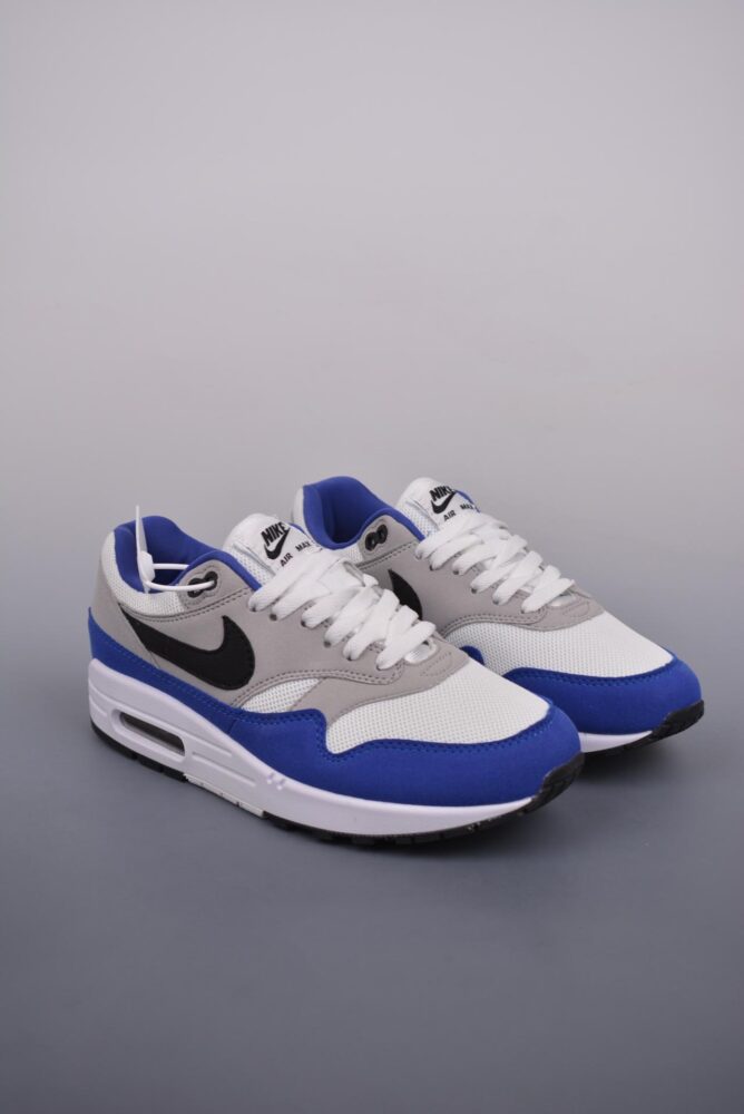 跑步鞋, Nike Air Max 1, Nike Air Max, Nike, Air Max 1 - Nike Air Max 1 PRM 复刻白蓝 纯原版本 鞋子类型：复古休闲跑步鞋 鞋帮高度：官方同步上架 颜色：复刻白蓝 货号：FD9082 100JS