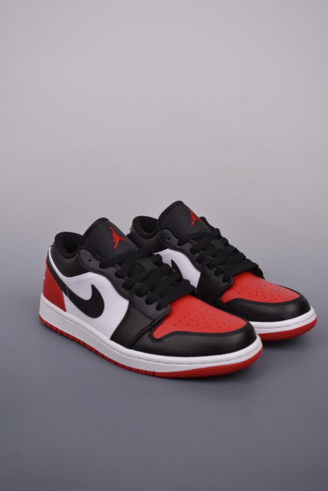 运动鞋, Jordan, Air Jordan 1 Low, Air Jordan 1, Air Jordan - Air Jordan 1 Low 黑红 纯原系列 鞋帮高度：低帮 颜色：黑红 货号：553558 161H8