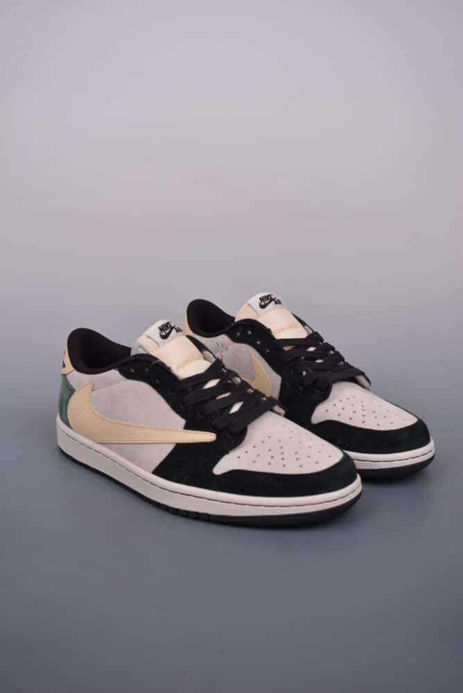 倒钩, Jordan, Air Jordan 1 Low, Air Jordan 1, Air Jordan - Air Jordan 1 Low 三方联名倒钩 鞋帮低帮 颜色白蓝黑 货号：DM7866 678B