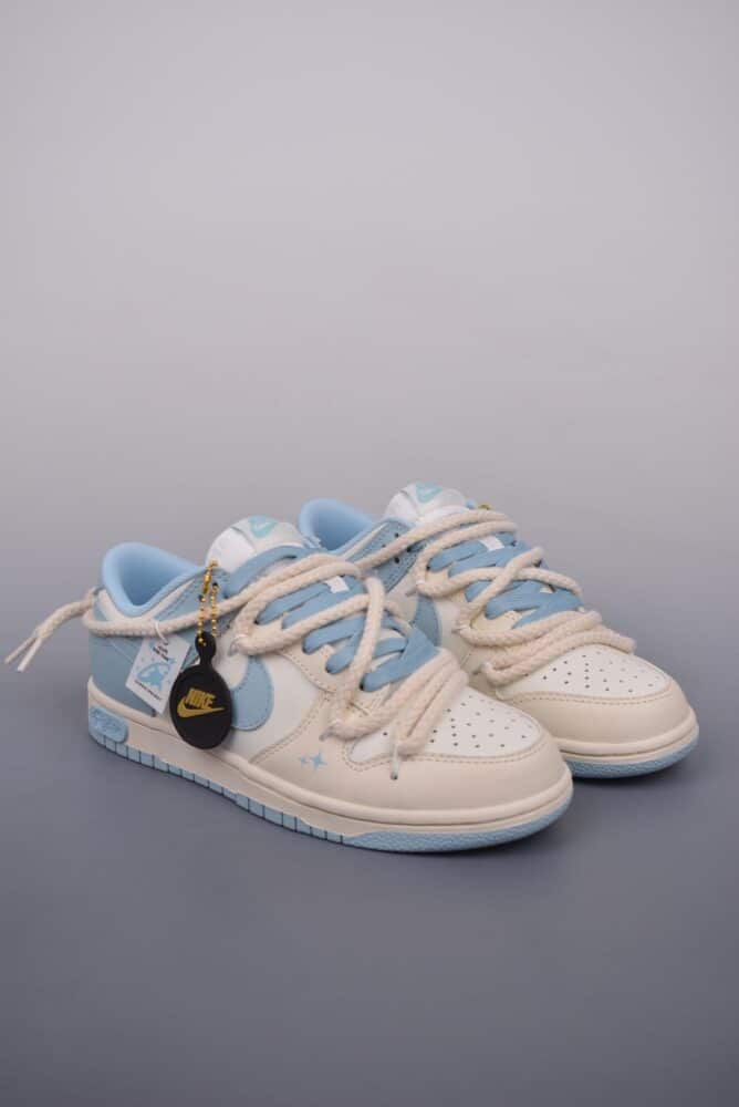 解构, 篮球鞋, 球鞋, SB Dunk Low, Nike SB Dunk Low, Nike, Dunk Low - Nike SB Dunk Low 蓝色陨星 星芒布贴 解构抽绳鞋带 电绣工艺 皮料切割干净无任何毛边 细节完美 高帮篮球鞋 清洁度 纯原大厂出品 极力推荐 原装头层材料 独家版型蒸餾加工 官方货号: DD1503 123SH 尺码：36 36.5 37.5 38 38.5 39 40 40.5 41 42 42.5 43 44 44.5 45 46