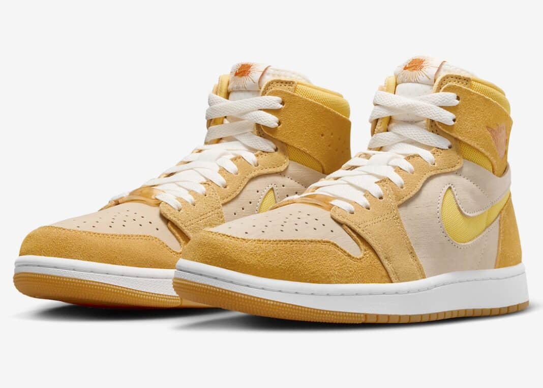 Air Jordan 1 Zoom Comfort, Air Jordan 1 Zoom CMFT 2, Air Jordan 1 Zoom CMFT, Air Jordan 1, Air Jordan - 2024年春季发布Air Jordan 1 Zoom CMFT 2“黄赭石”