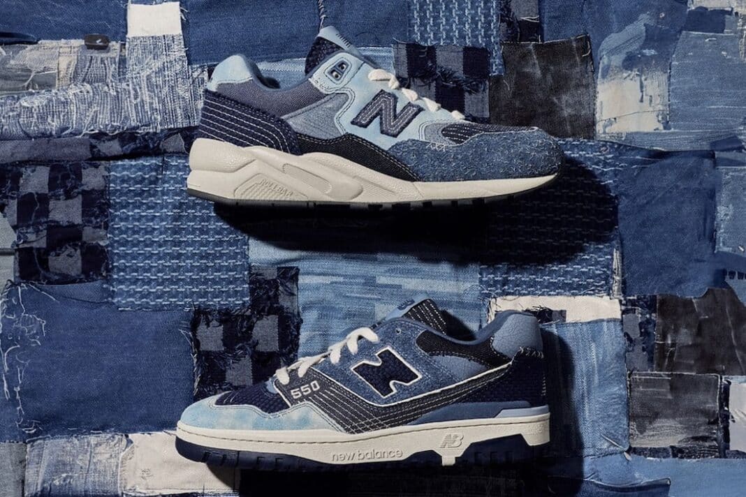 运动鞋, RO, New Balance 580, New Balance 550, New Balance - New Balance“Boro Pack”2023年11月发布