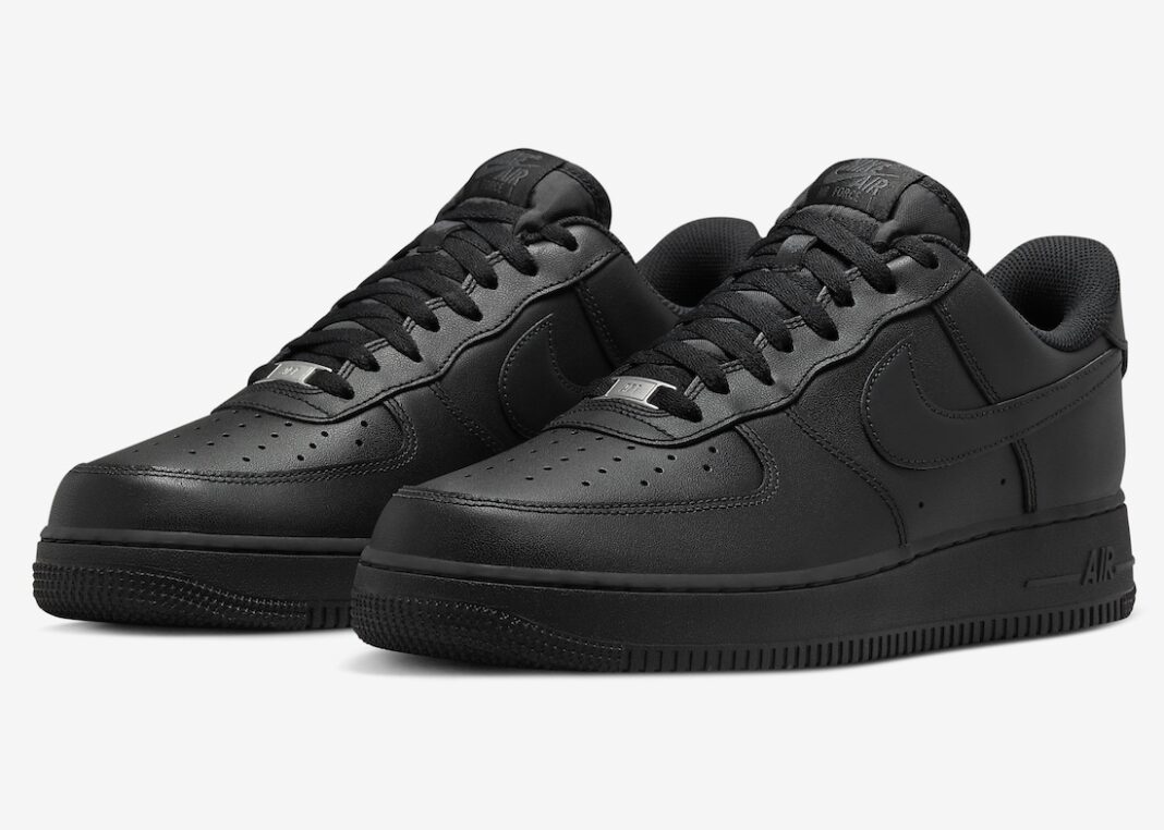 Nike Air Force 1 Low, Nike Air Force 1, Nike, Air Jordan 1, Air Force 1 Low, Air Force 1 - Nike推出全新款式: Air Force 1 EasyOn将以"全黑"色系上市