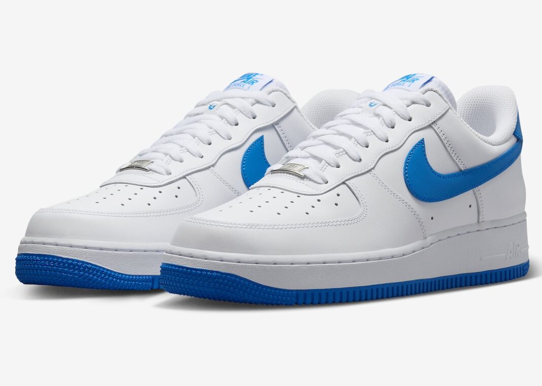 RO, PE, Nike Air Force 1 Low, Nike Air Force 1, Air Force 1 Low, Air Force 1 - 2024春季发售：耐克白色与Hyper Royal款式Air Force 1 Low EasyOn