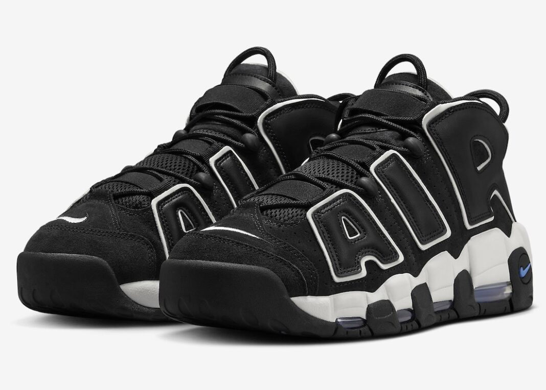 球鞋, Nike Uptempo, Nike Sportswear, Nike Air More Uptempo, Air More Uptempo - 2024春季发布：耐克Air More Uptempo黑色与星蓝 颠覆登场