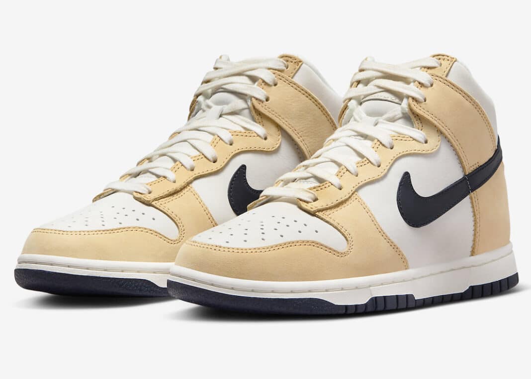 Premium, Obsidian, Nike Sportswear, Nike Dunk High, Nike, Dunk - Nike Dunk High Premium “Sesame” Now Available