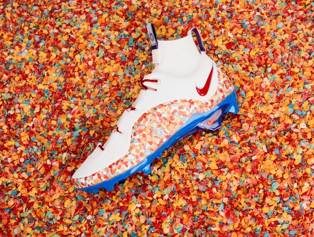 詹姆斯, 篮球鞋, 球鞋, 勒布朗, Nike LeBron 4 Fruity Pebbles, Nike LeBron 4, Nike - 勒布朗·詹姆斯赠送Ja’Marr Chase一双耐克（Nike）勒布朗四代“糖果麦片”球鞋