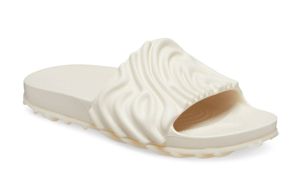 运动鞋, Salehe Bembury, RO, Crocs - 2023年11月发布Salehe Bembury x Crocs Pollex Slide “Parsnip”