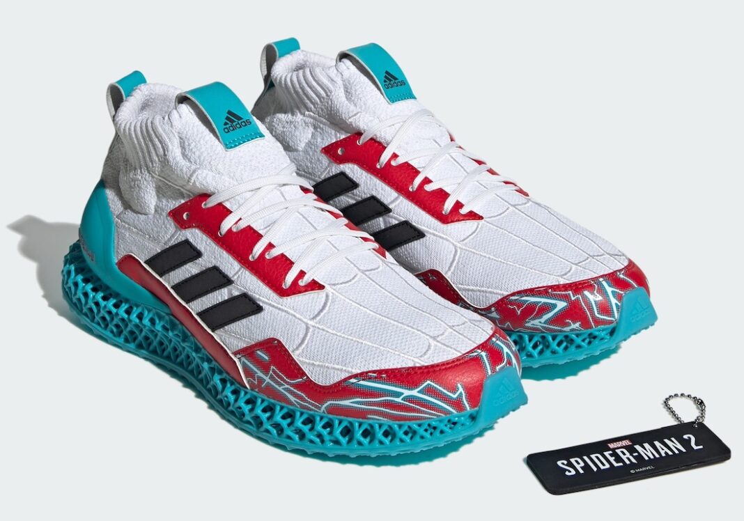 Spider-Man 2, Spider-Man, Marvel, adidas Ultra 4D, adidas - 现已有Spider-Man 2 x adidas Ultra 4D Mid “Miles Morales”供应