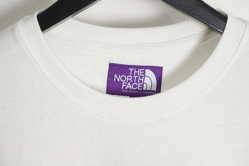 The North Face 紫色标签 5.5 印花风景短袖 T 恤