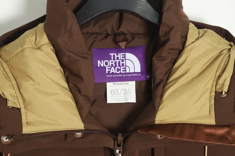 The North Face 22FW联名紫标羽绒服