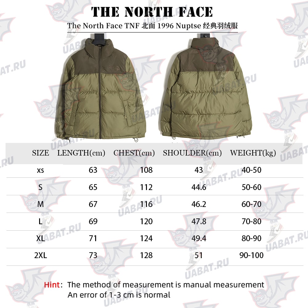 The North Face 1996 Nuptse 经典羽绒服