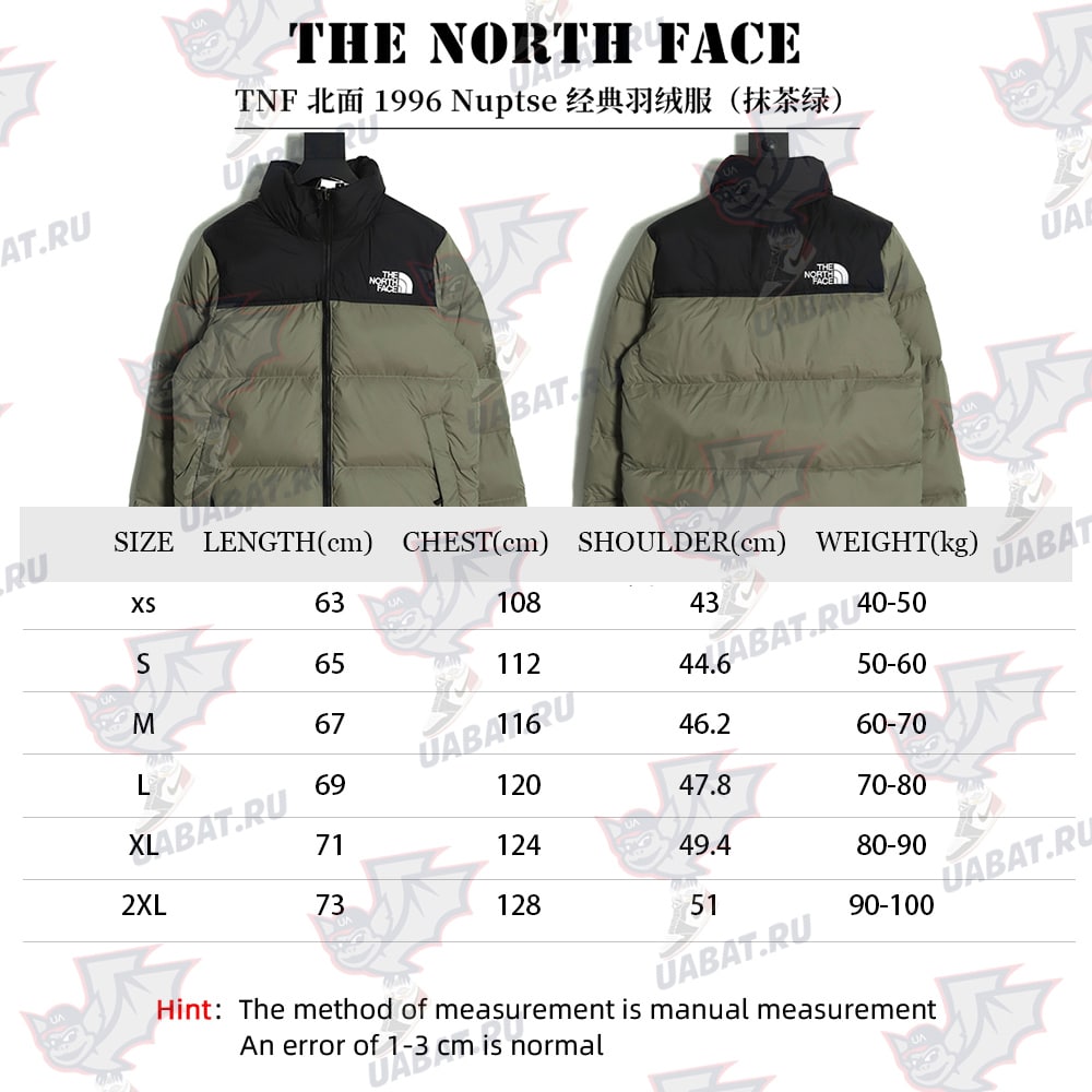 The North Face 1996 Nuptse 经典羽绒服