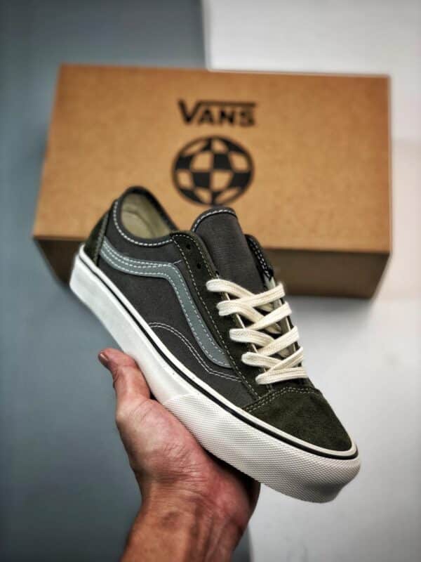 滑板鞋, 板鞋, Vans Style 36, Vans - Vans Style 36 Decon VR3 SF 军绿 高帮硫化滑板鞋 货号：VN0007R2DOL