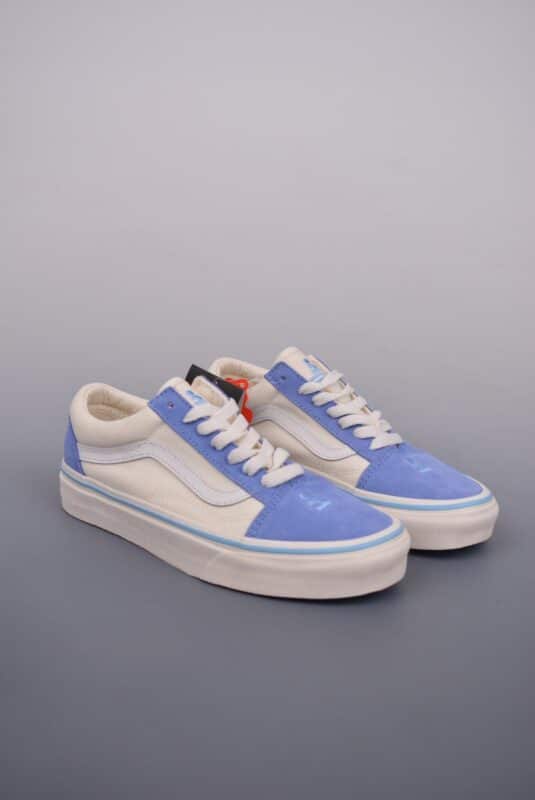 帆布鞋, Vans Old Skool, Vans, KD - Tagi x Vans Old Skool 联名 蓝白 货号：无