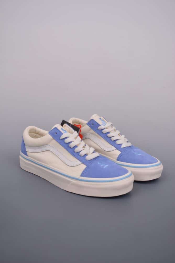 帆布鞋, Vans Old Skool, Vans, KD - Tagi x Vans Old Skool 联名 蓝白 货号：无