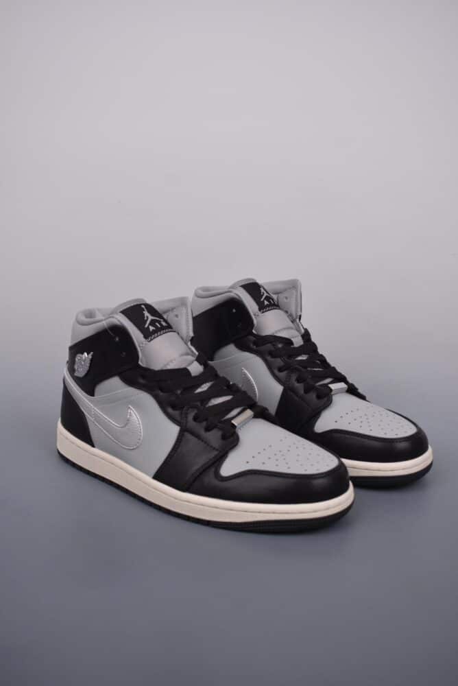 篮球鞋, 球鞋, Jordan, Air Jordan 1 Mid, Air Jordan 1, Air Jordan - Air Jordan 1 Mid 黑灰银 品牌：Air Jordan 系列：1 Mid 鞋子类型：中帮篮球鞋 颜色：黑灰银 货号：FB9892 002B